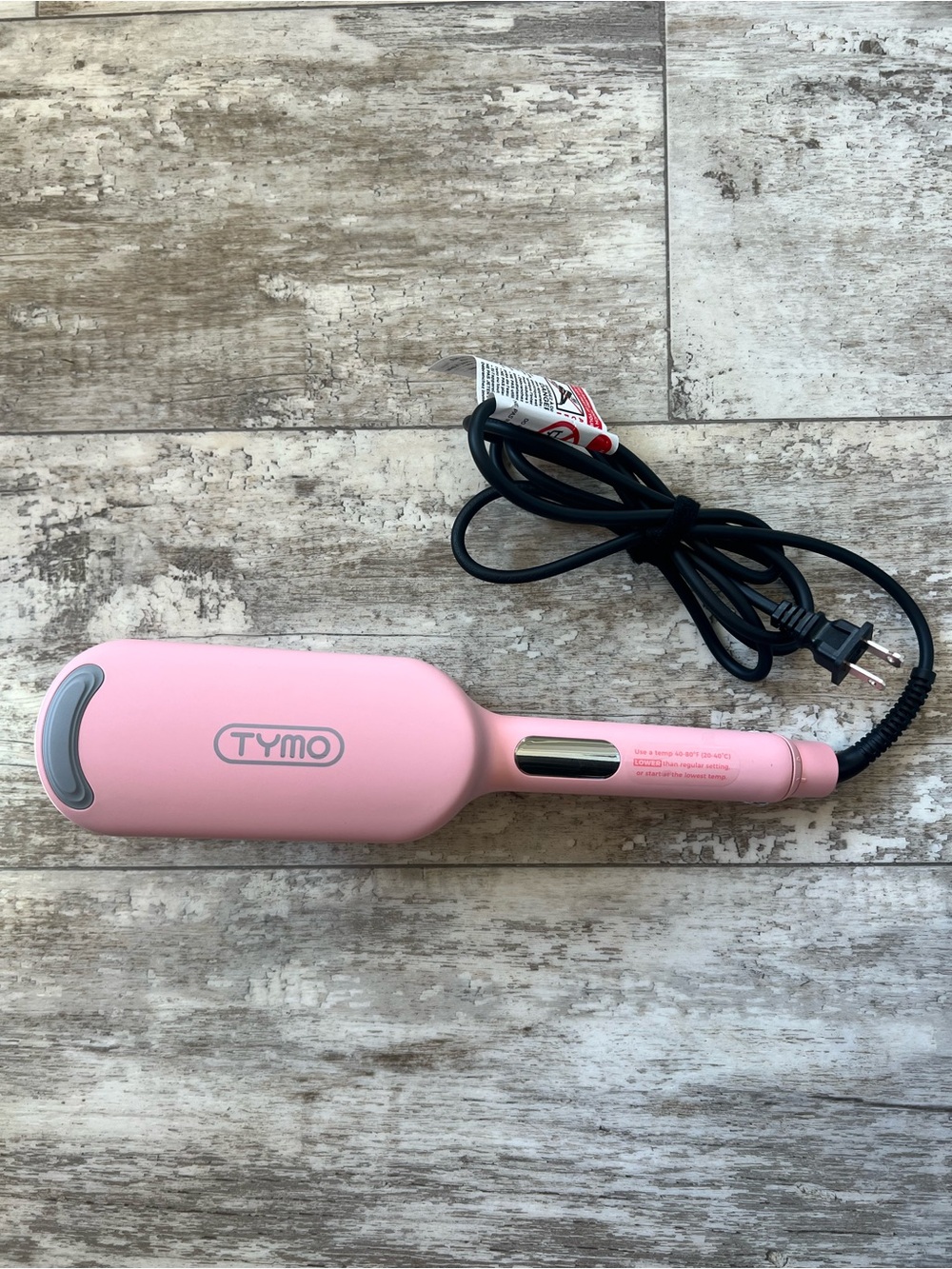 TYMO ROVY 3-Barrel Beach Wave Curling Iron - Pink (Used Once)